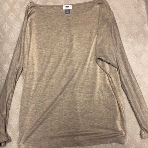 Gold Long Sleeve Shirt